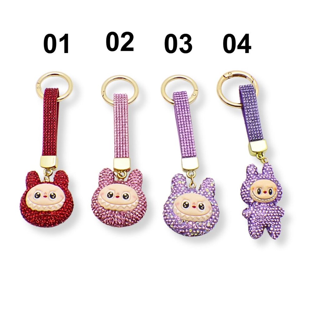 Monster Keychain Bag Clip Handmade